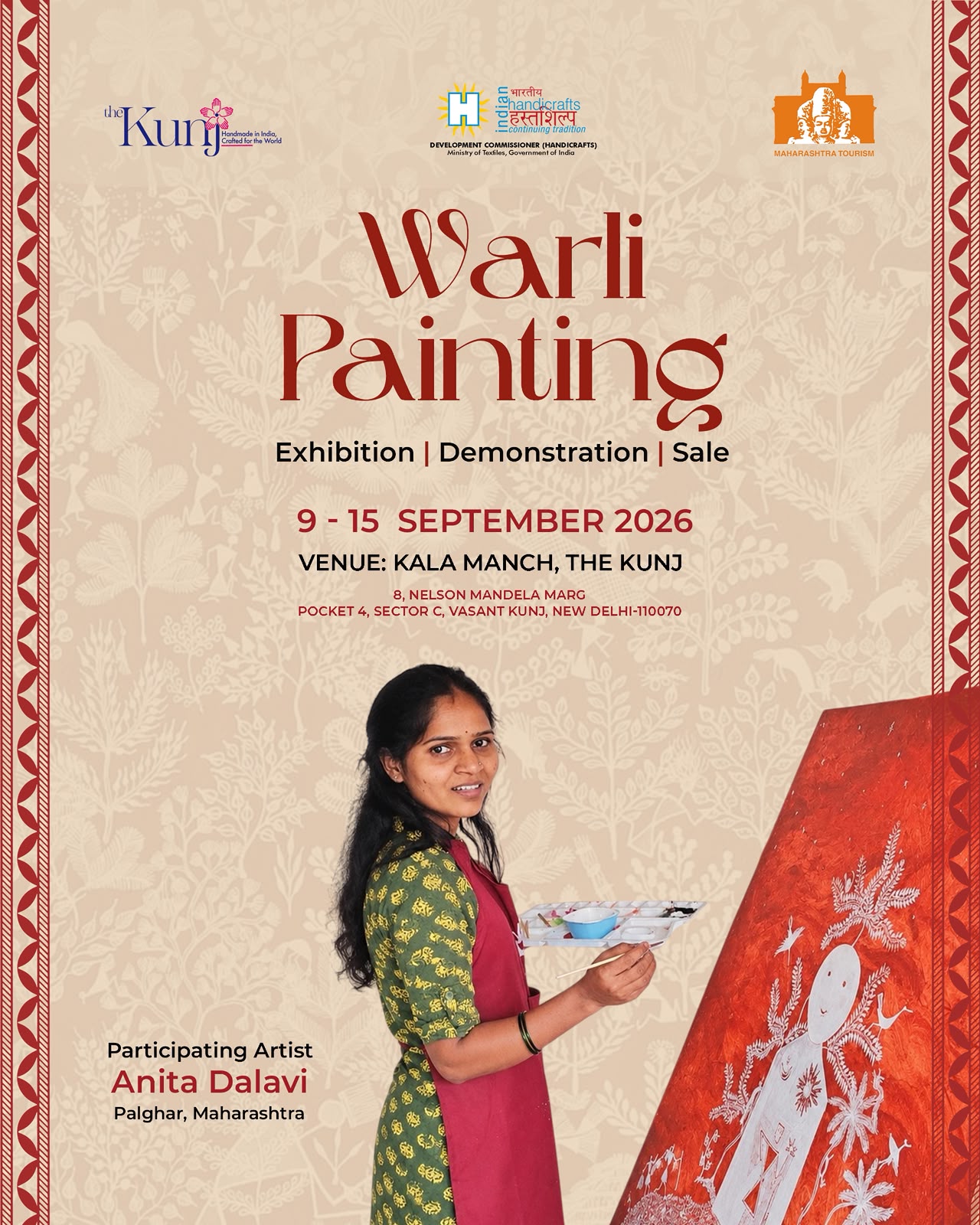 Warli Painting Exhibition | Demonstration | Sale